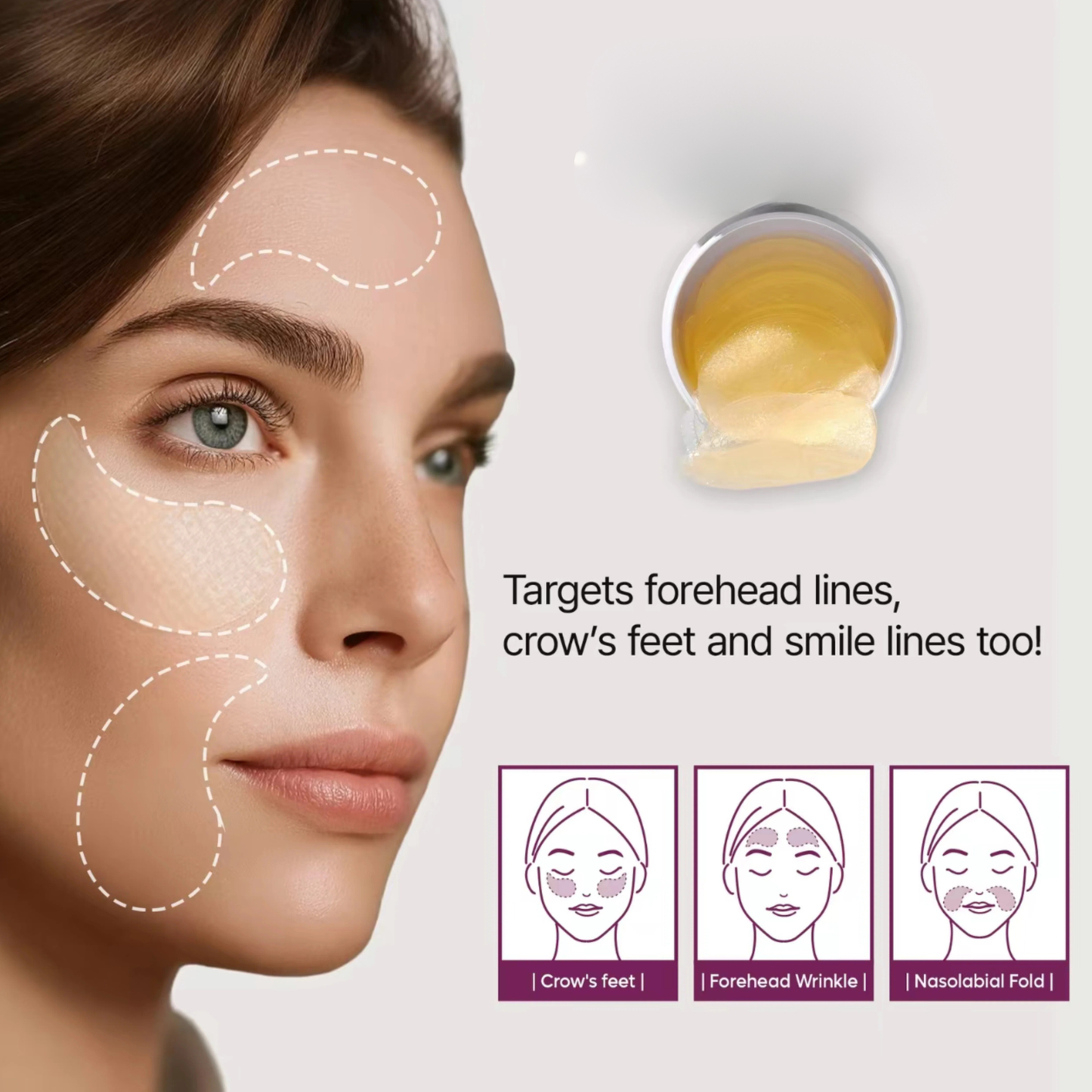 Calcium Volume Eye Patches (60ea)