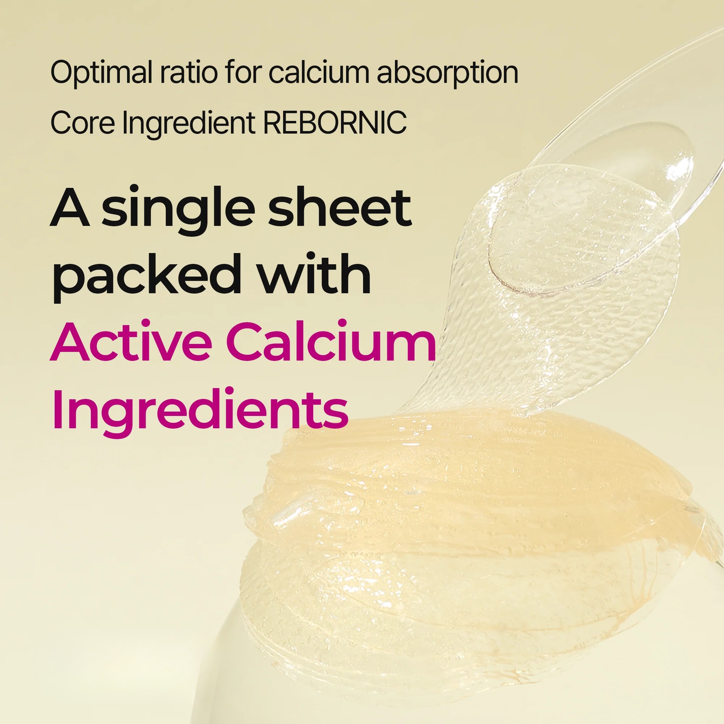 Calcium Volume Eye Patches (60ea)