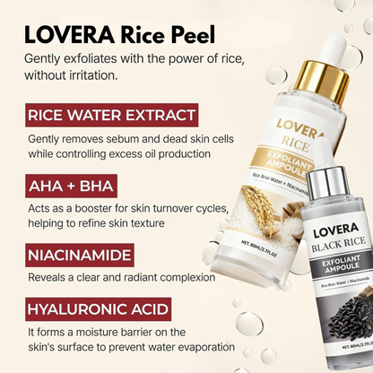 Lovera Rice Peel | Black + White Rice Set